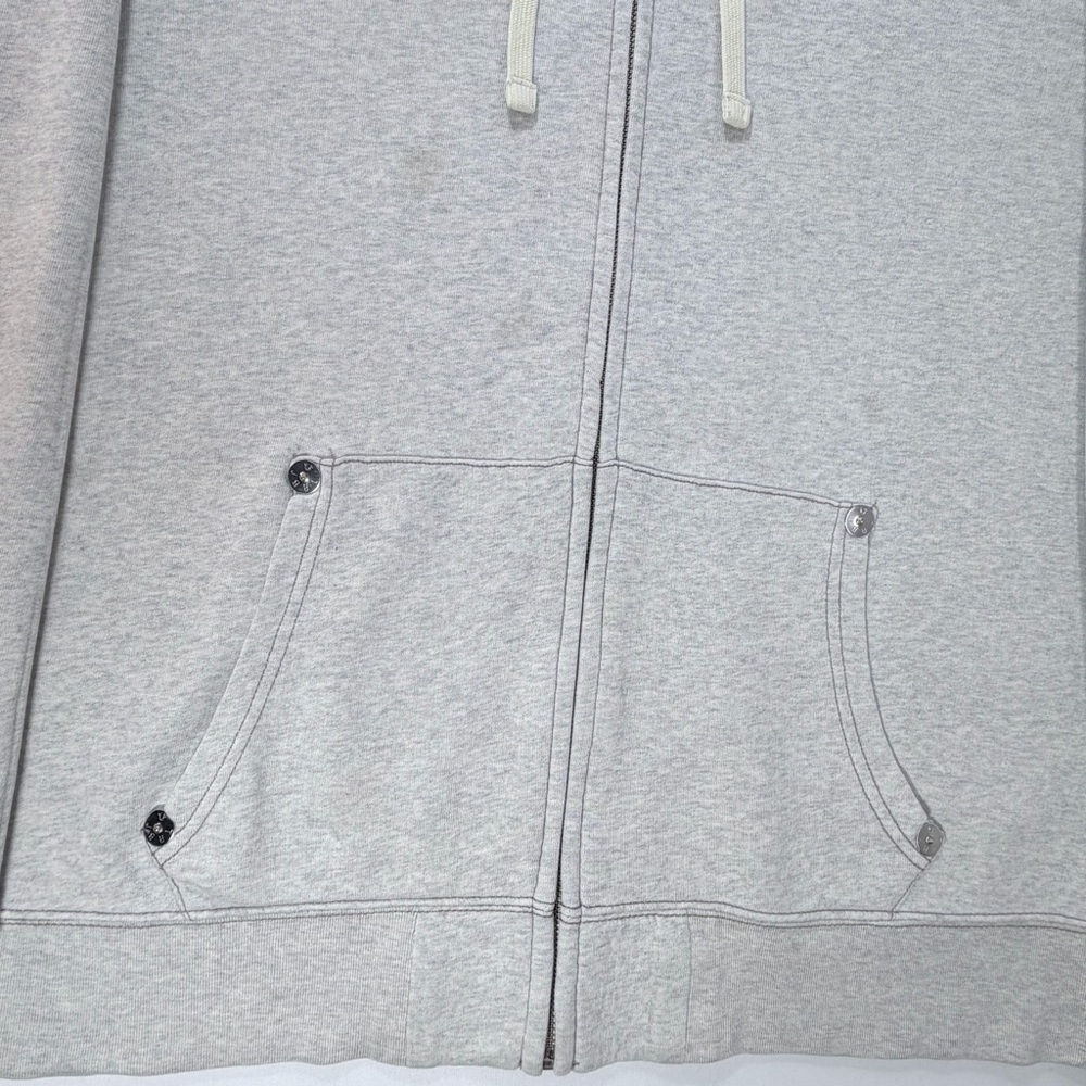 True Religion Classic Logo Front Zip Hoodie Size 2XL Men's - Picture 6 of 16